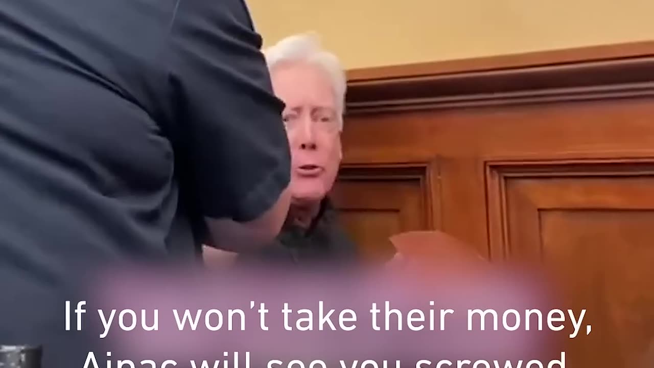 Code Pink interrupts US Aid speech '14,000 children dead because your'e bribed by AIPAC'