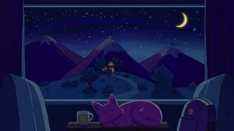 Purrple Cat - Night Train