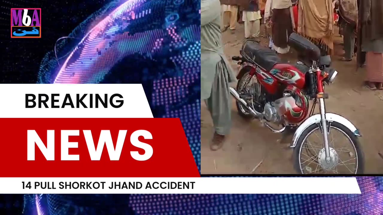 Very sad news accident at 14 pull shorkot jhang mbachain