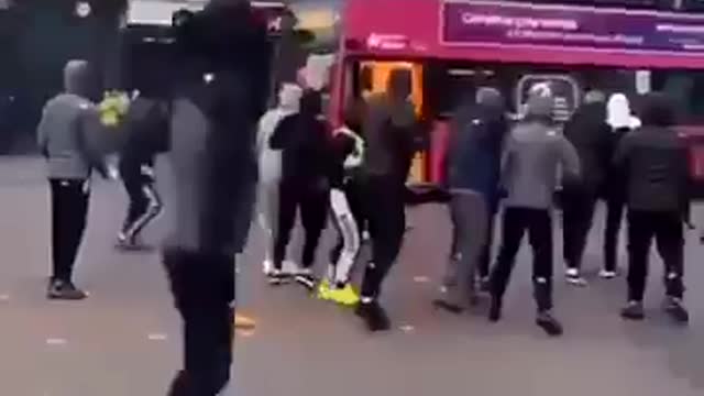 Northern Ireland riots: Bus hijacked and set on fire in Belfast