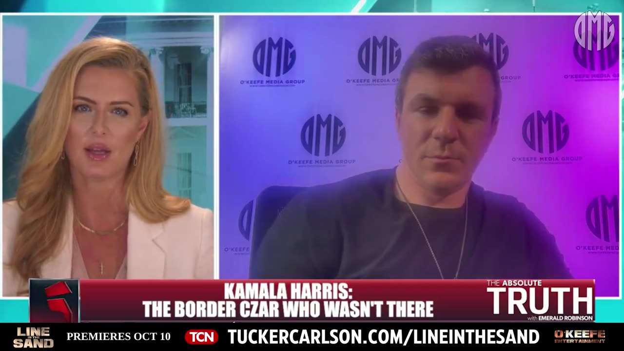 James O’Keefe Draws His “Line in the Sand” | The Absolute Truth with Emerald Robinson