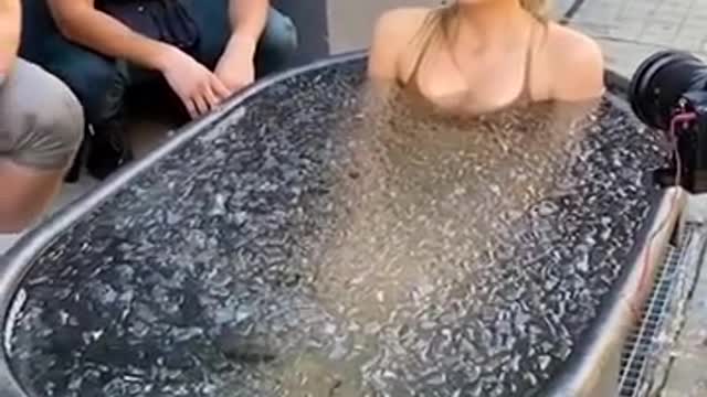 Ice bath challenge