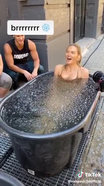 Ice bath challenge