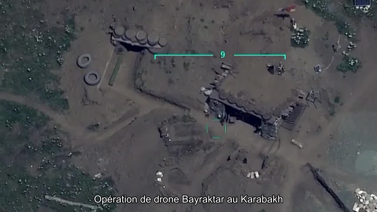 Exploitation du drone bayraktar au Karabakh