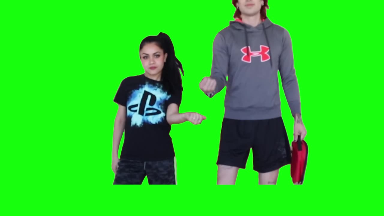 Tara Yummy & Jake Webber Dress To Impress | Green Screen