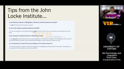 John Locke Junior Prize Question 6 Video 6 (Part 4 of 4)