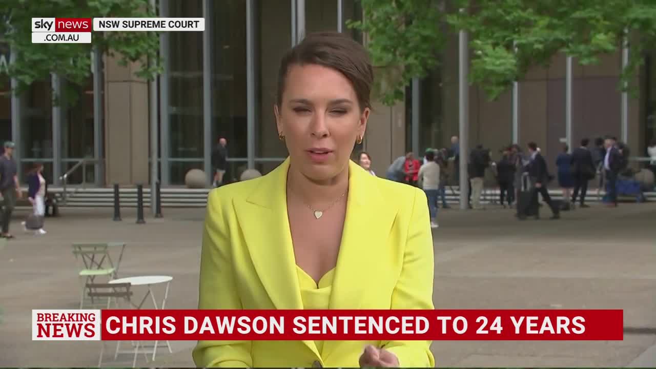 Chris Dawson to spend 24 years behind bars for the murder of his wife Lynette