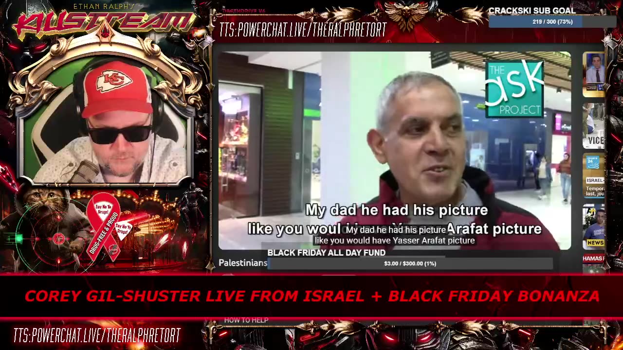 KILLSTREAM: COREY GIL-SHUSTER LIVE FROM ISRAEL + BLACK FRIDAY BONANZA (RESTREAM)