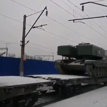 TOS-1A going to Voronezh