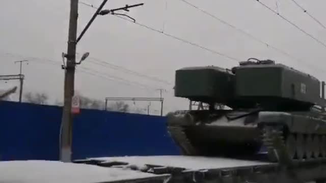 TOS-1A going to Voronezh