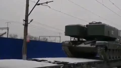 TOS-1A going to Voronezh