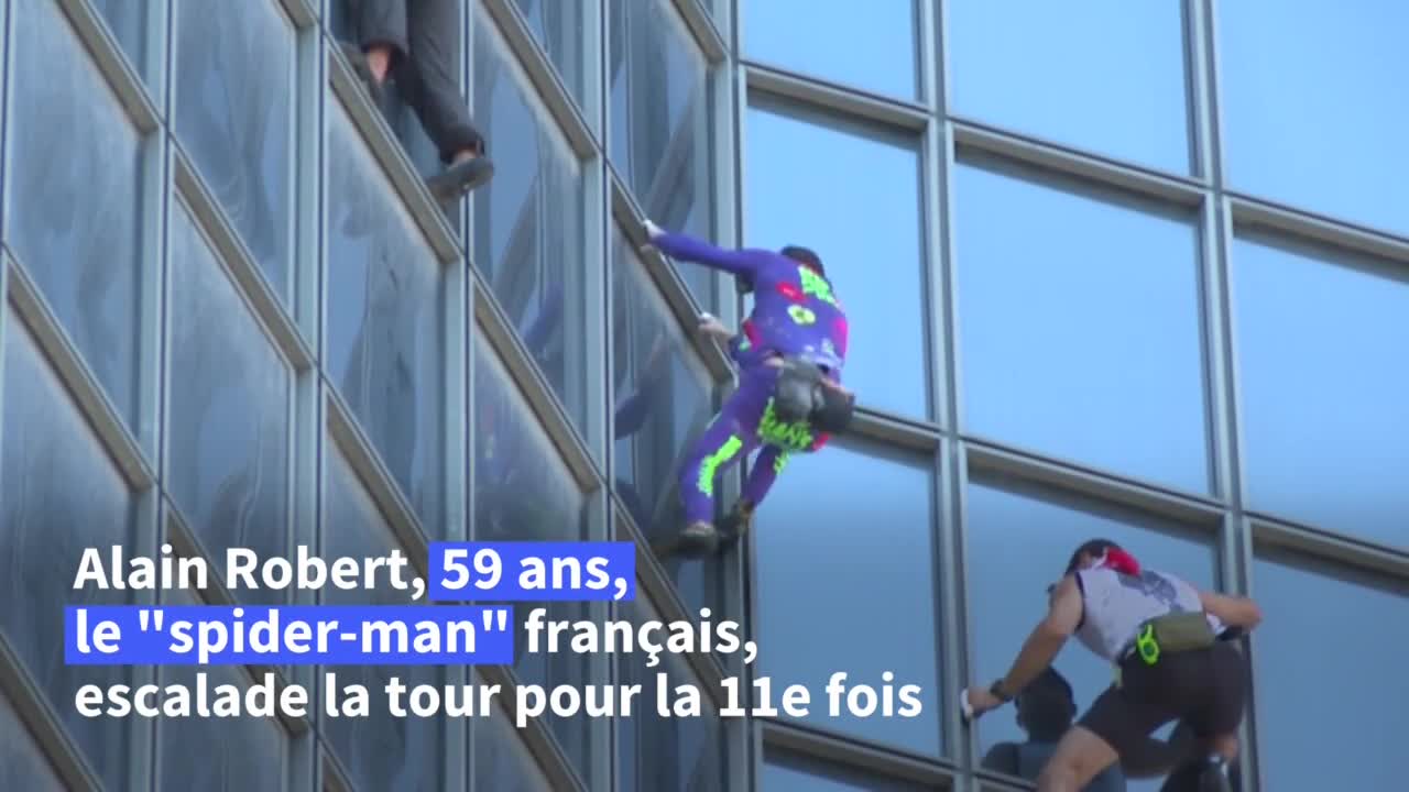 Le «Spider-Man français»