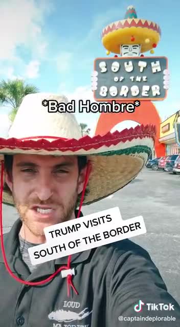 Border - Captain Deplorable At The Border