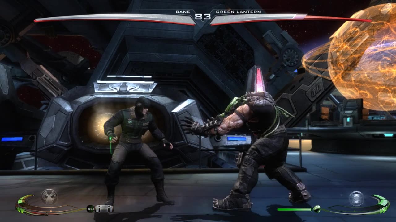 Bane Fights Green Lantern Injustice Game