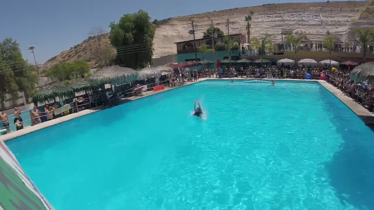 Dangerous Tijuana waterslide