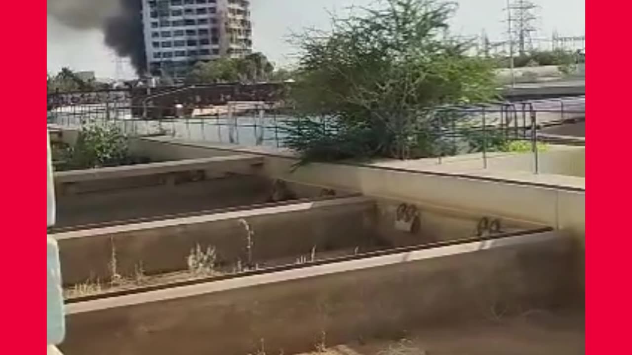 The Sudanese army targets snipers in the Zain building