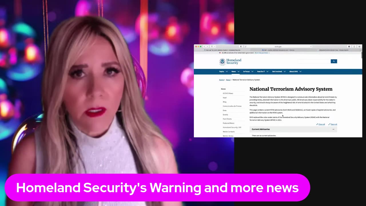 Homeland Sec. Warning, Disneyland Active shooter(HOAX) * More 12/21/23