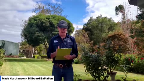 Farmer Wade daily broadcast from Manjimup, WA - Billboard Battalion 23/4/24