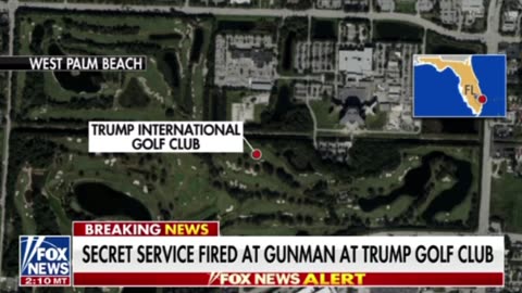How did the suspect know Trump was golfing there today?