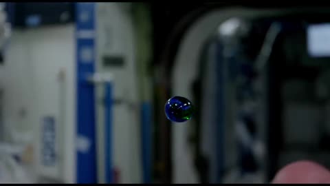 Colorful Liquid in Space
