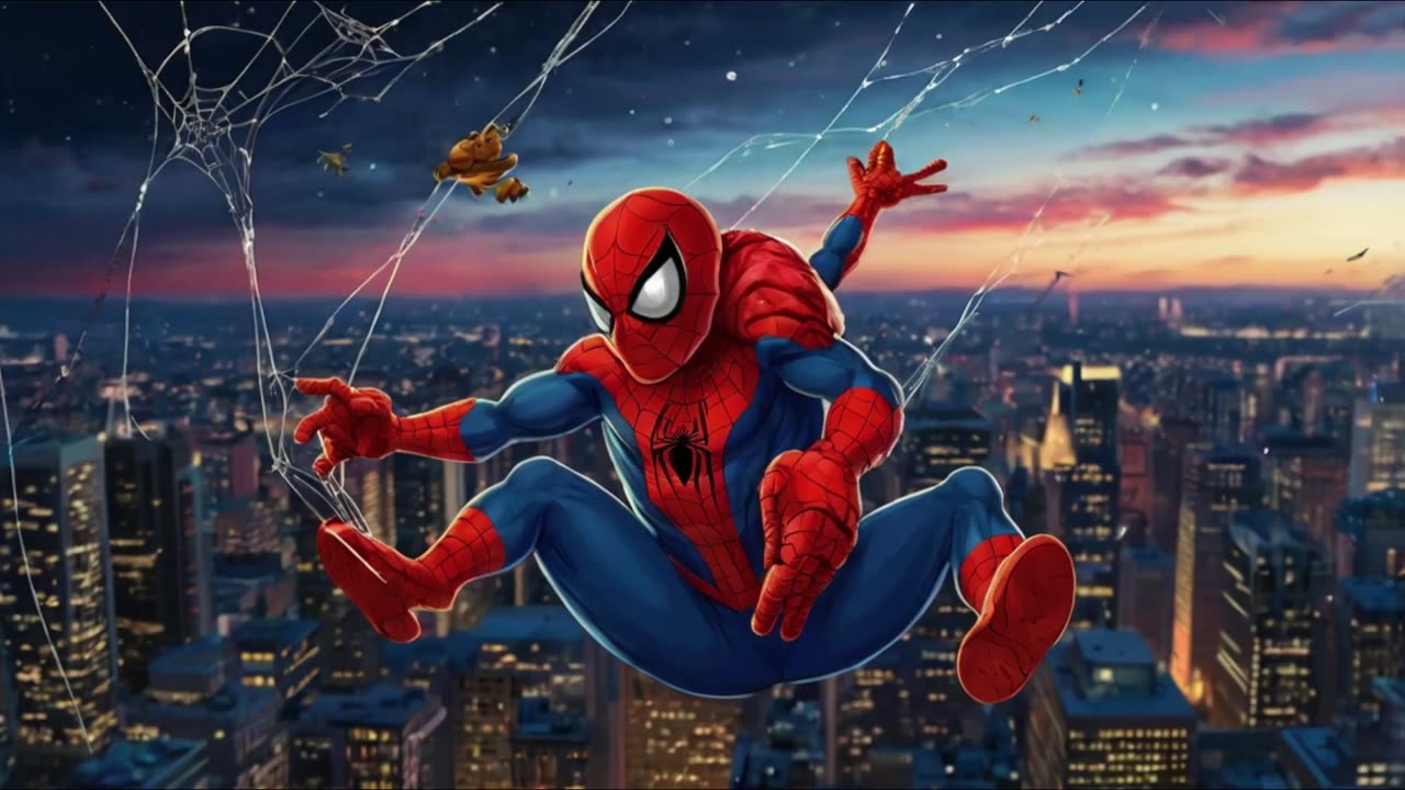 KIDS CARTOONS, KIDS POEMS, KIDS SONGS, Spiderman