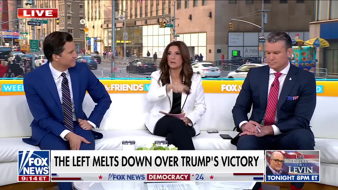 Fox News’ hosts crack up over 'The View's' Trump meltdown