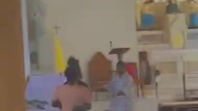 Protesters throw molotov cocktail inside Catholic Church in Vieux Fort, Saint Lucia