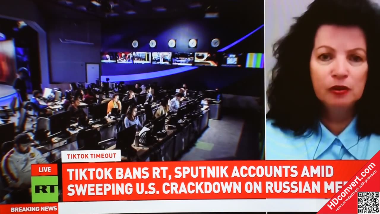 My Comments on RT International: TikTok deletes Sputnik and RT