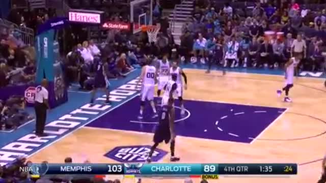 Tony Allen Stares Down Michael Jordan