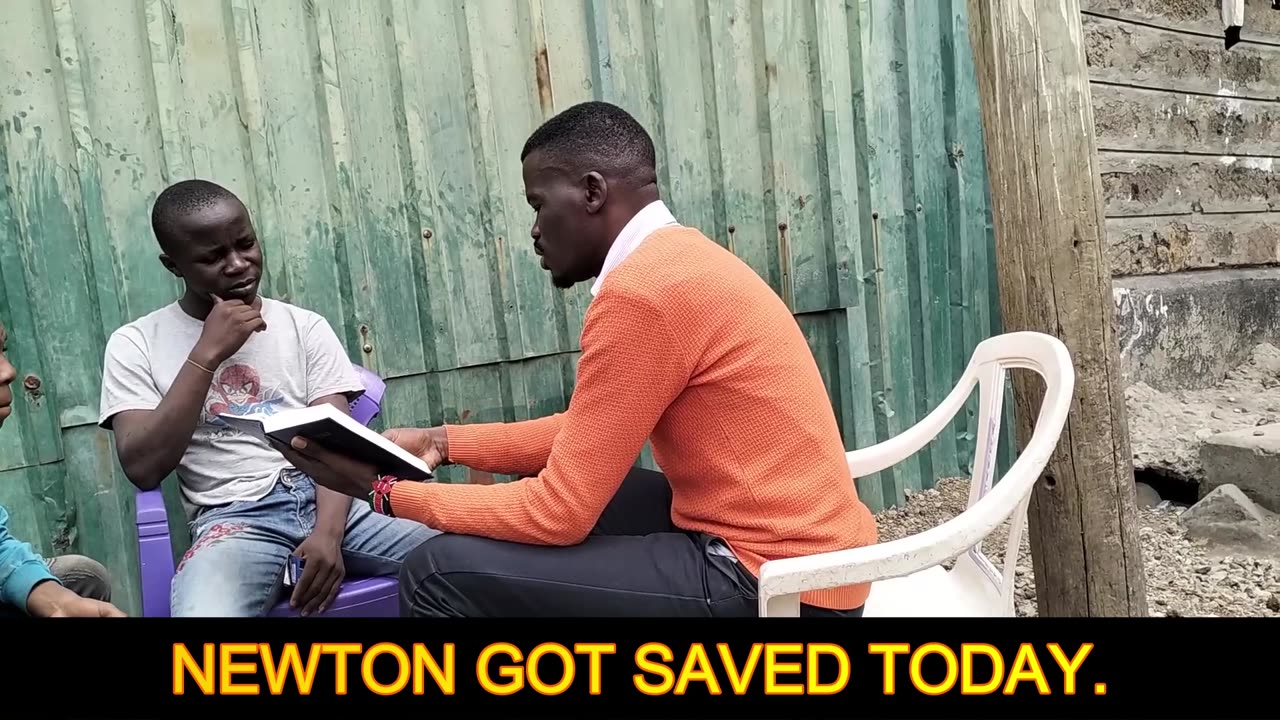 Newton got saved today.