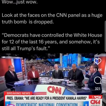 CNN truth bombs being revealed at the DNC
