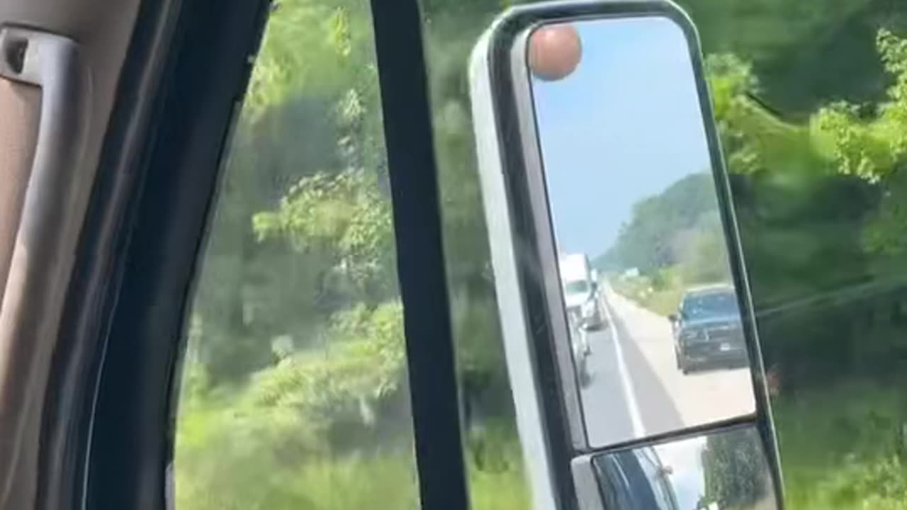 Truck goes into ditch on highway 403
