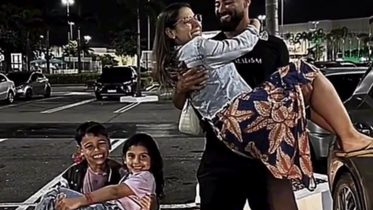 Watch: Father Carries Wife—Son Follows by Carrying Sister! 👨‍👩‍👧‍👦❤️