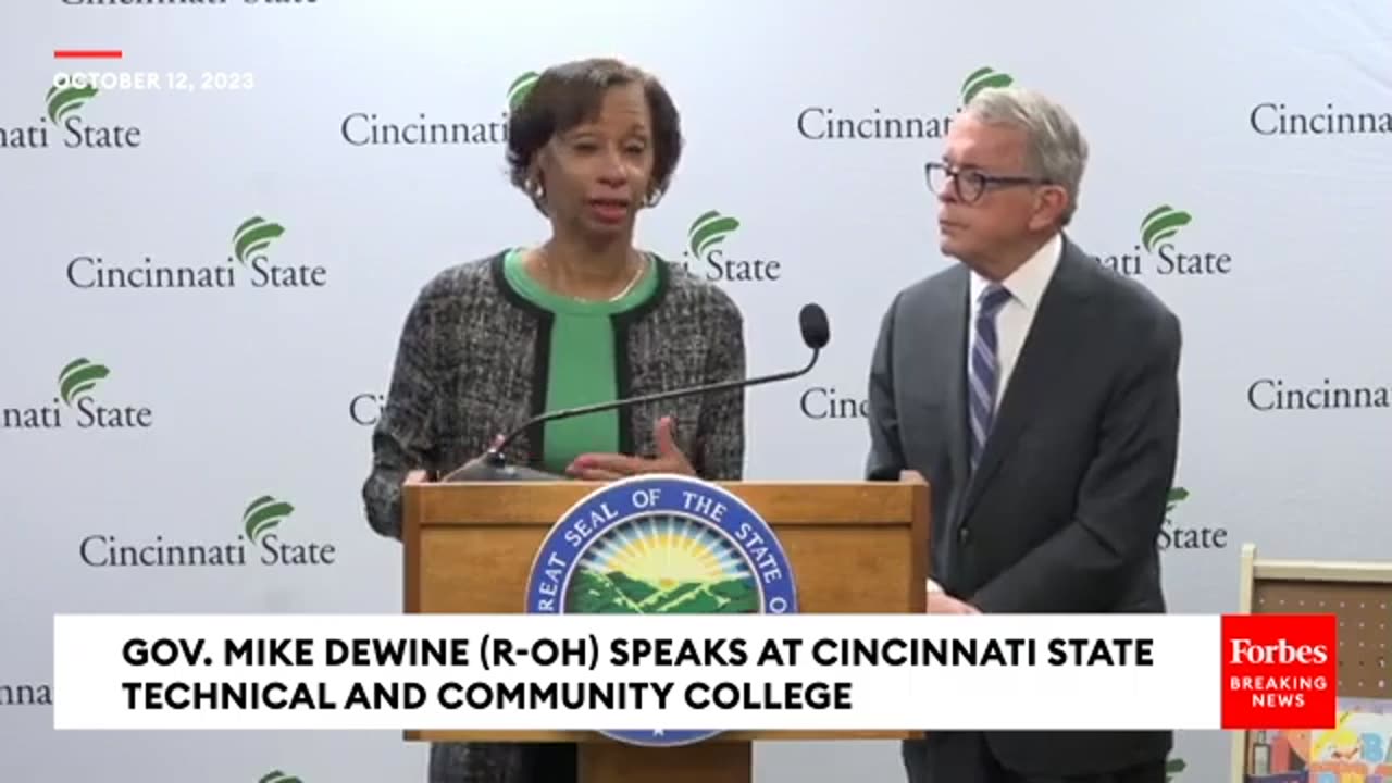 Ohio Governor Announces Education Initiative At Cincinnati State Technical And Community College