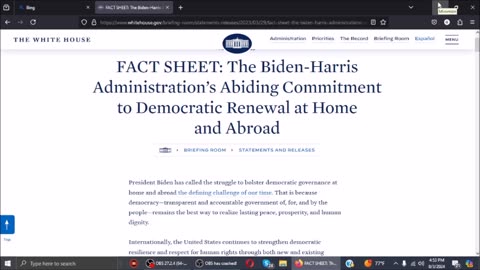 Biden-Harris Safeguarding Democracy