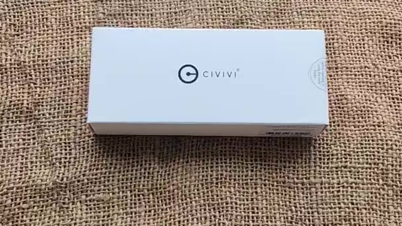 Civivi Qubit Flipper with Button Lock.