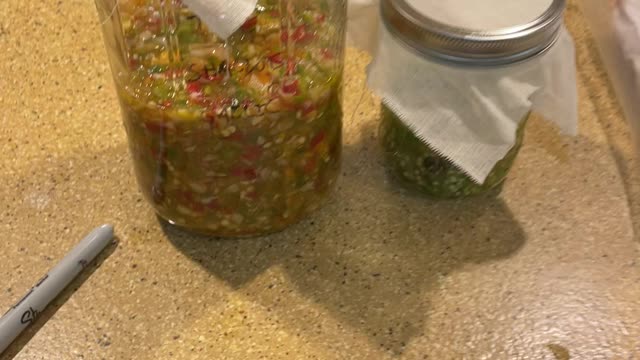 Quick hot sauce update!! Added the coder vinegar