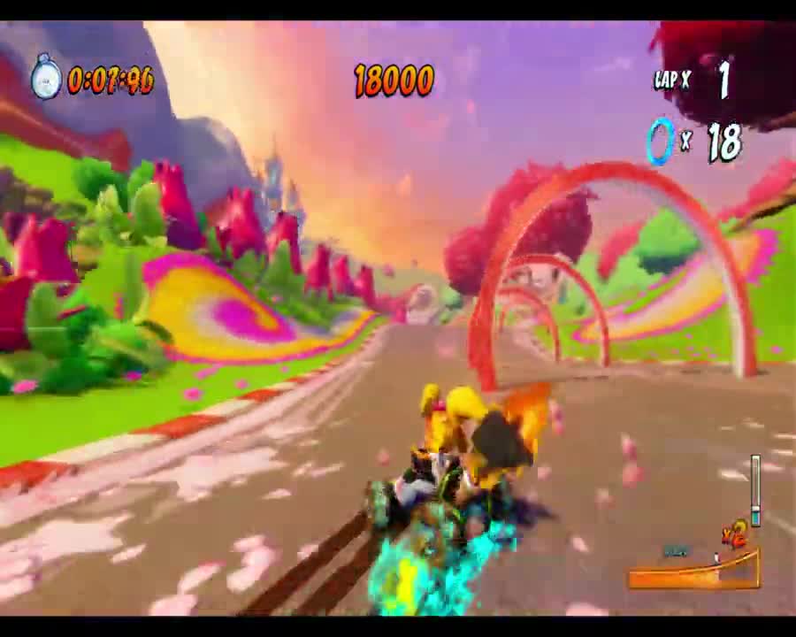 Crash Team Racing Nitro Fueled - Coco Park Ring Rally Gameplay (Nintendo Switch)