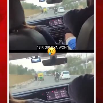 140kmph వేగంతో బైక్‌ను ఢీ కొట్టి| #ytshorts #viralvideo #instagram #influencer #driving #140speed