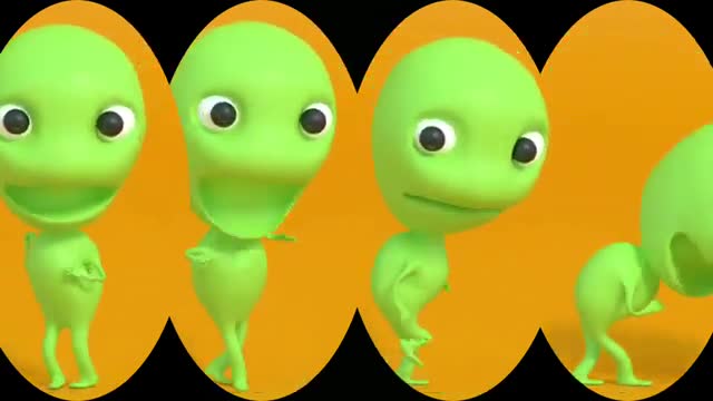 baby alien dance challenge dame tu cosita - alien dance - alien baby - wrong color