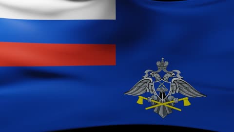 Flag of the Russian Federal Service of Special Construction