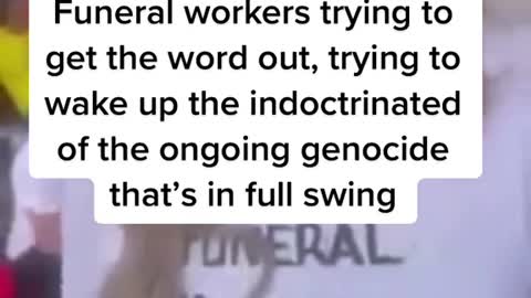 💉 FUNERAL home reveals the vaccine ☠