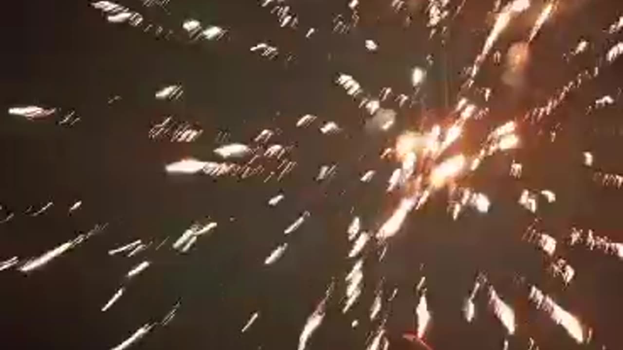 Beautiful fire work