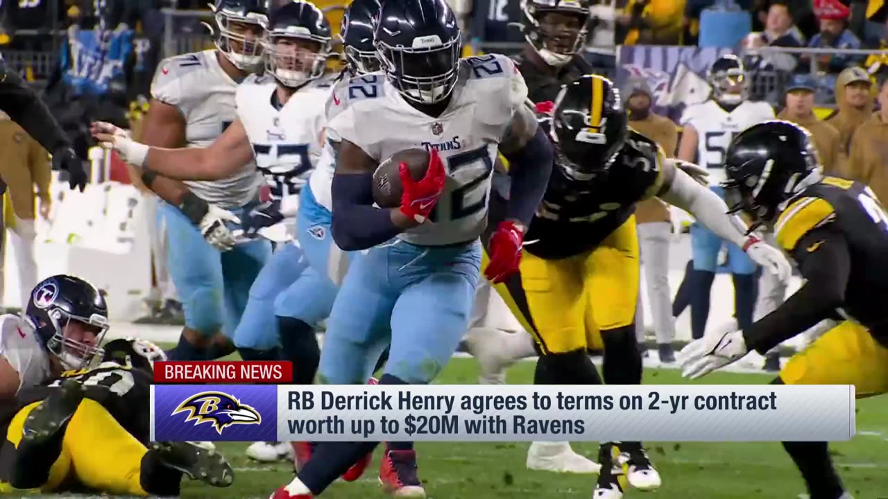 Ravens Sign Derrick Henry | Baltimore Ravens