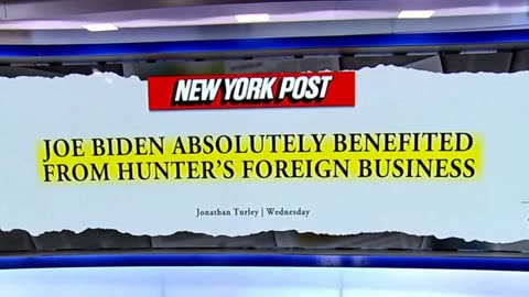 BIDEN REFUSES TO ACCORD WITH HUNTER PARTNERS ON BUSINESS