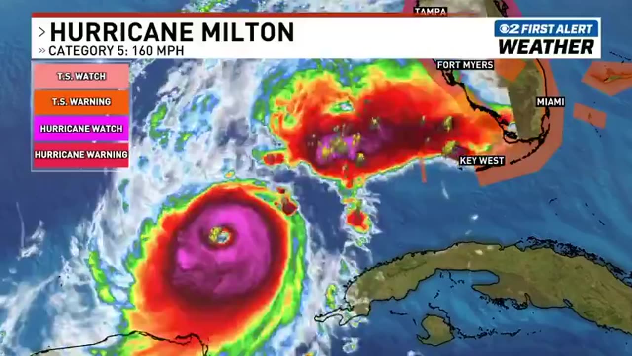 Hurricane Milton to double in size as ‘storm of the century’ threatens Florida