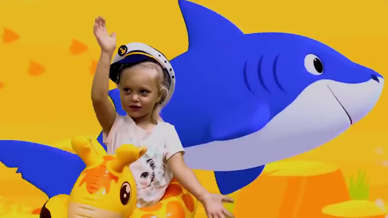 Baby Shark, funny video for childrens