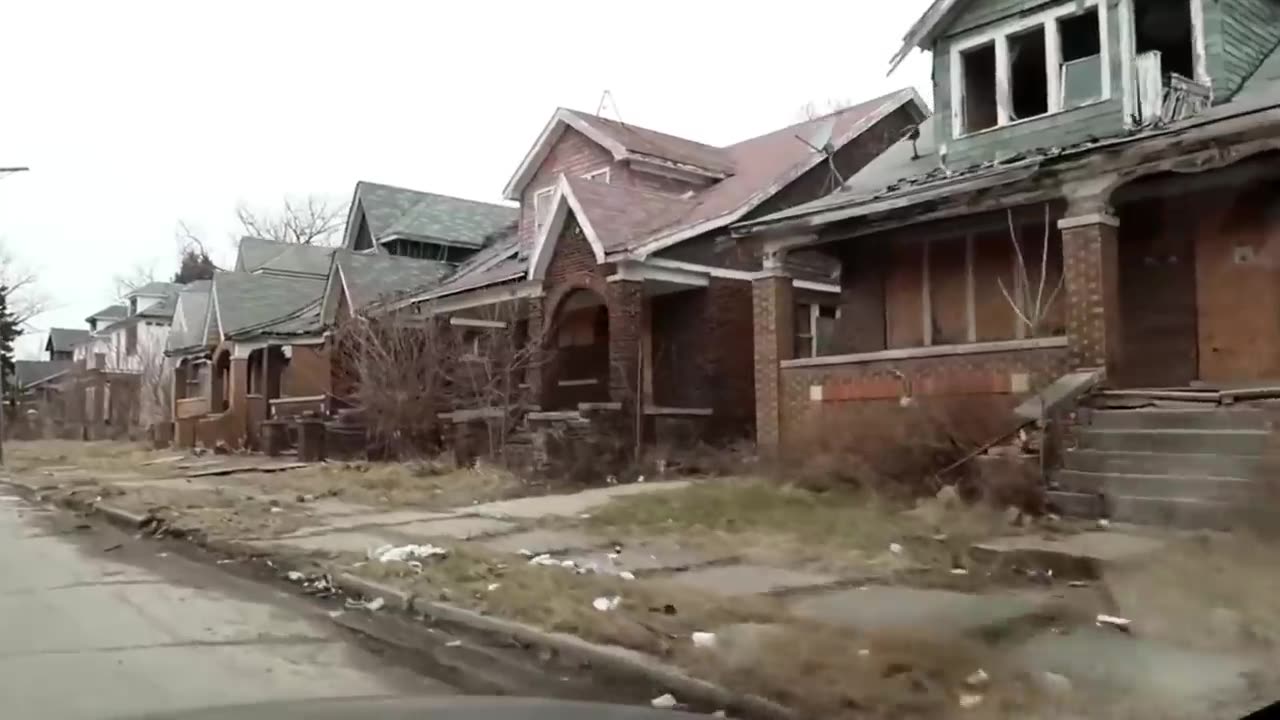 Look at Black Democrat Shithole Detroit