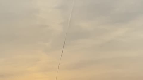 What the? What is that? What moves that fast in the sky?