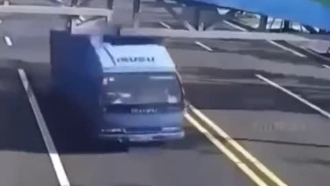 The driver put a lot of faith there